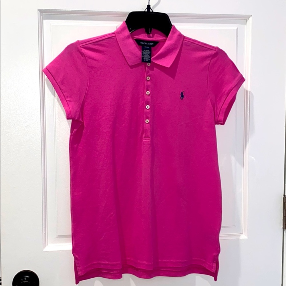 Polo collar t shirt